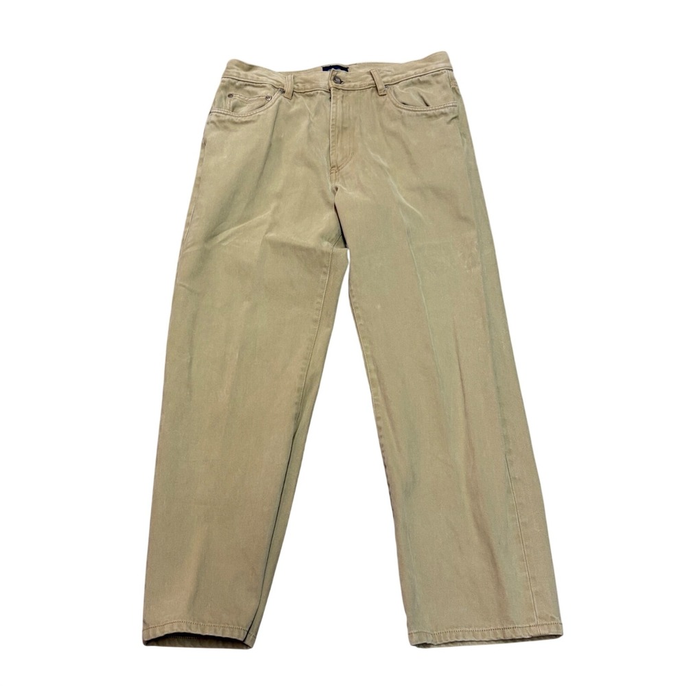 Tommy Bahama Indigo Palms Denim Company Classic Fit Khaki Cotton Pants 34x30